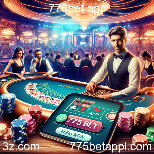 Cassino Ao Vivo: A Experiência Real no 775bet App